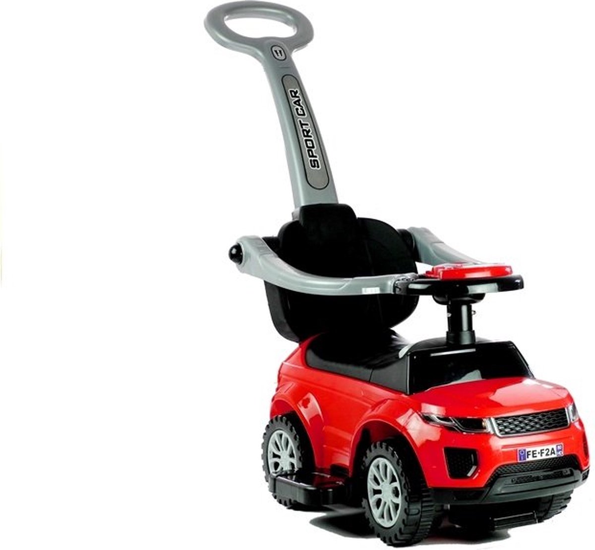 AIYAPLAY Bentley Bentayga Loopauto, Met Toeter, Muziek En Kantelbescherming, Voor Peuters Vanaf 18 Maanden Rood~1ptkp8vsps000