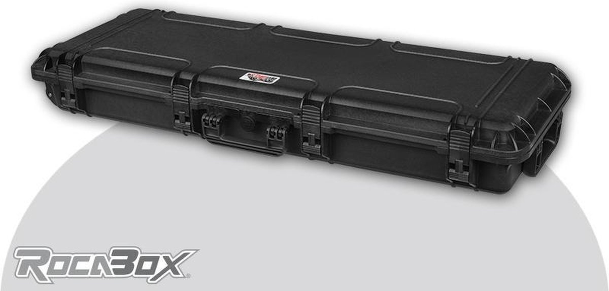 Rocabox - Waterproof IP67 Universal Case - Black - RW-8037-14-BE - Convulated foams