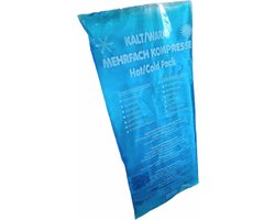 koud-warm kompres- Hot-cold pack - 12 x 29 cm - Flexibel coolpack / icepack / gelpack voor bij blessures