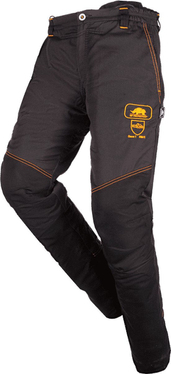 Sip BasePro 1RP1 Kettingzaagbroek EN ISO 11393 type A - Maat: 4XL - zwart grijs