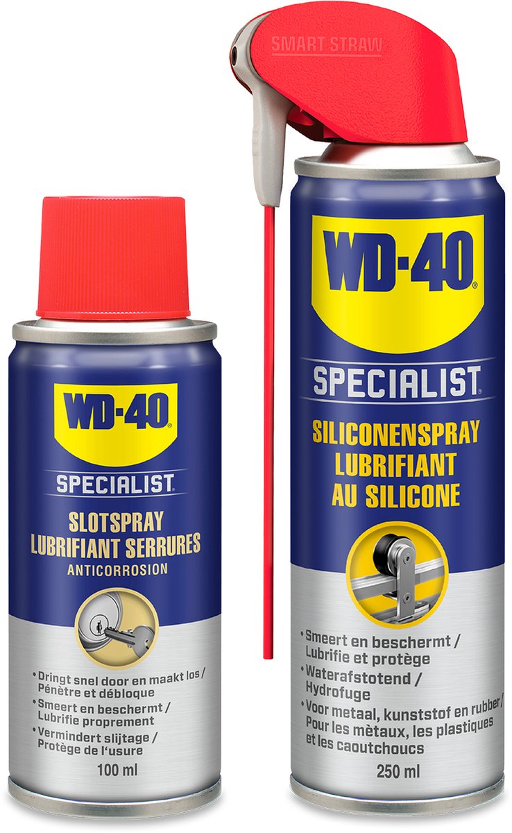 Le Lubrifiant Serrures WD-40 Specialist, compatible tous cylindres !