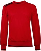 Heren Sweater Kruys Rood / Zwart