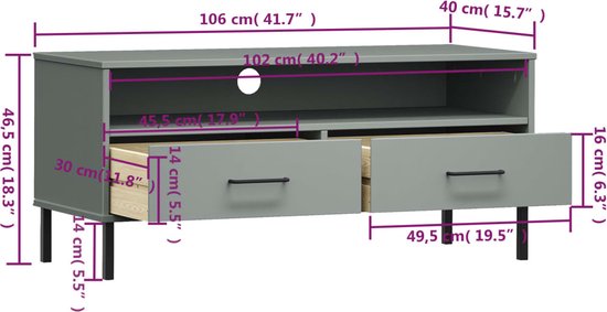 vidaXL-Tv-meubel-met-metalen-poten-OSLO-massief-grenenhout-grijs