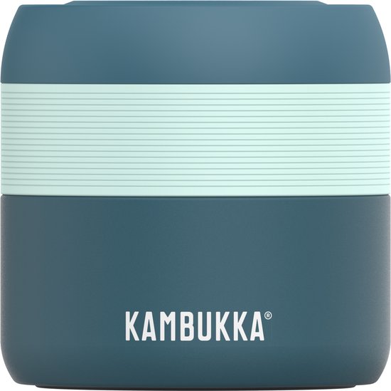 Kambukka Bora - Lunchbox - 400 ml - Voedselcontainer houdt 6 uur warm & 100 % Lekvrij - Deep Teal