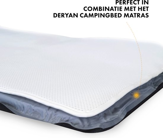 Deryan Welcool matrasbeschermer - Matras voor ledikantje - ademend matras - 120 x 60 cm - Deryan