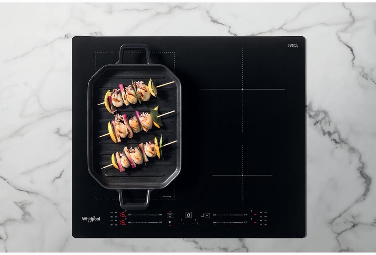 Whirlpool WL S6960 BF Inductiekookplaat - Inbouw - 4 kookzones