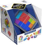 SmartGames Cube Puzzler Go - 3D Logisch Denkspel - 80 Educatieve Kubus Uitdagingen - IQ Breinbreker & Compact Reisspel - Vanaf 8 Jaar