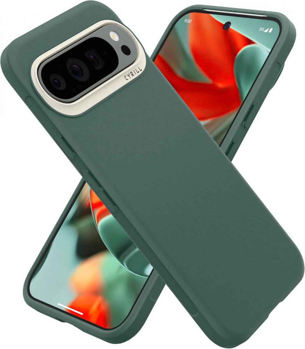 Spigen Cyrill Ultra Color - Hoesje Geschikt voor Google Pixel 9 Pro XL - Back Cover Groen