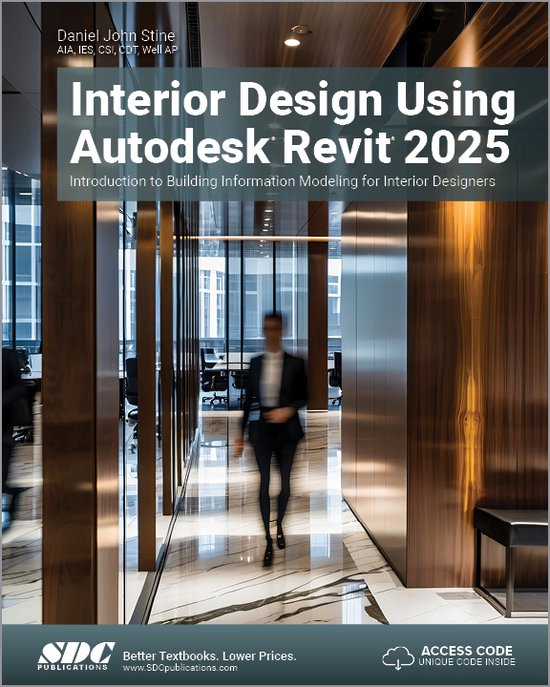 Interior Design Using Autodesk Revit 2025 - cover