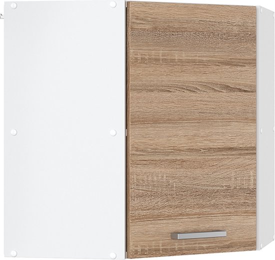 Vicco - R-Line - Hangkast - Wit - 20 cm - Met Open Schappen
