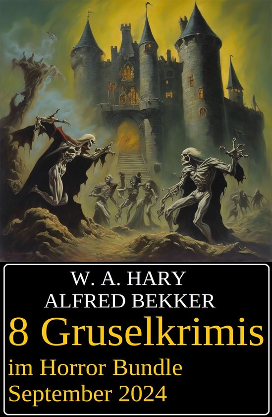 8 Gruselkrimis im Horror Bundle September 2024 - cover