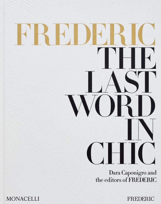 FREDERIC: The Last Word in Chic - cover