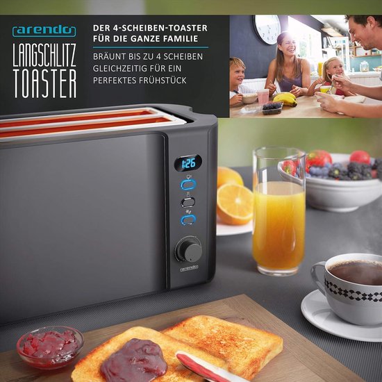 Sage BTA845 BAL 1800 W Inox Ekmek Kızartma Makinesi - en ucuz fiyata satın al