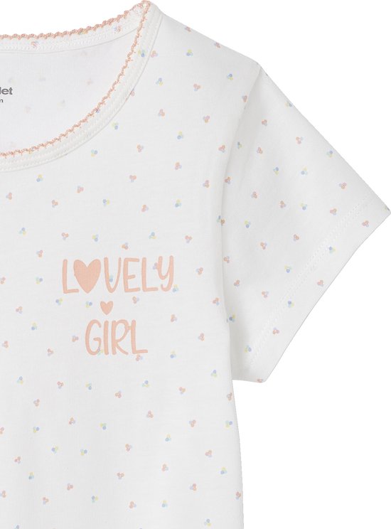 Vertbaudet Lot de 3 T-shirts manches courtes fantaisie fille BASICS