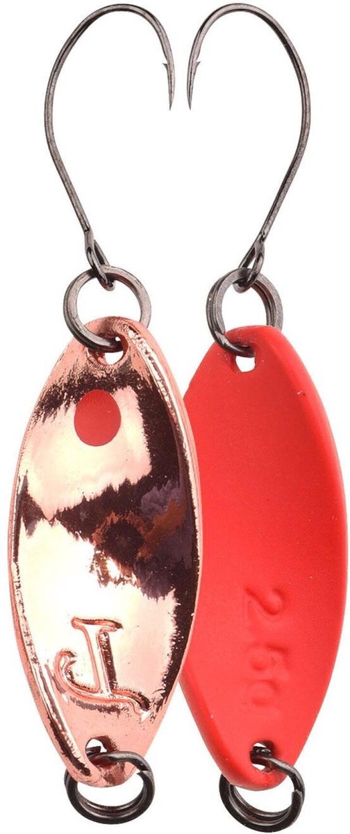 Trout Master Inch Spin Spoon 2,5g - Kleur : Copper Red