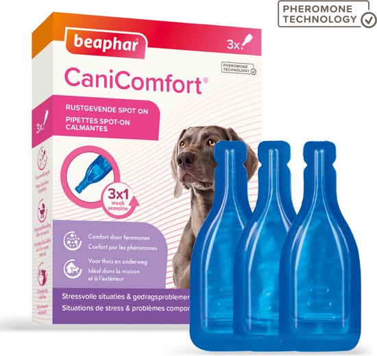 Beaphar CaniComfort® Rustgevende Spot-On 3 pipetten