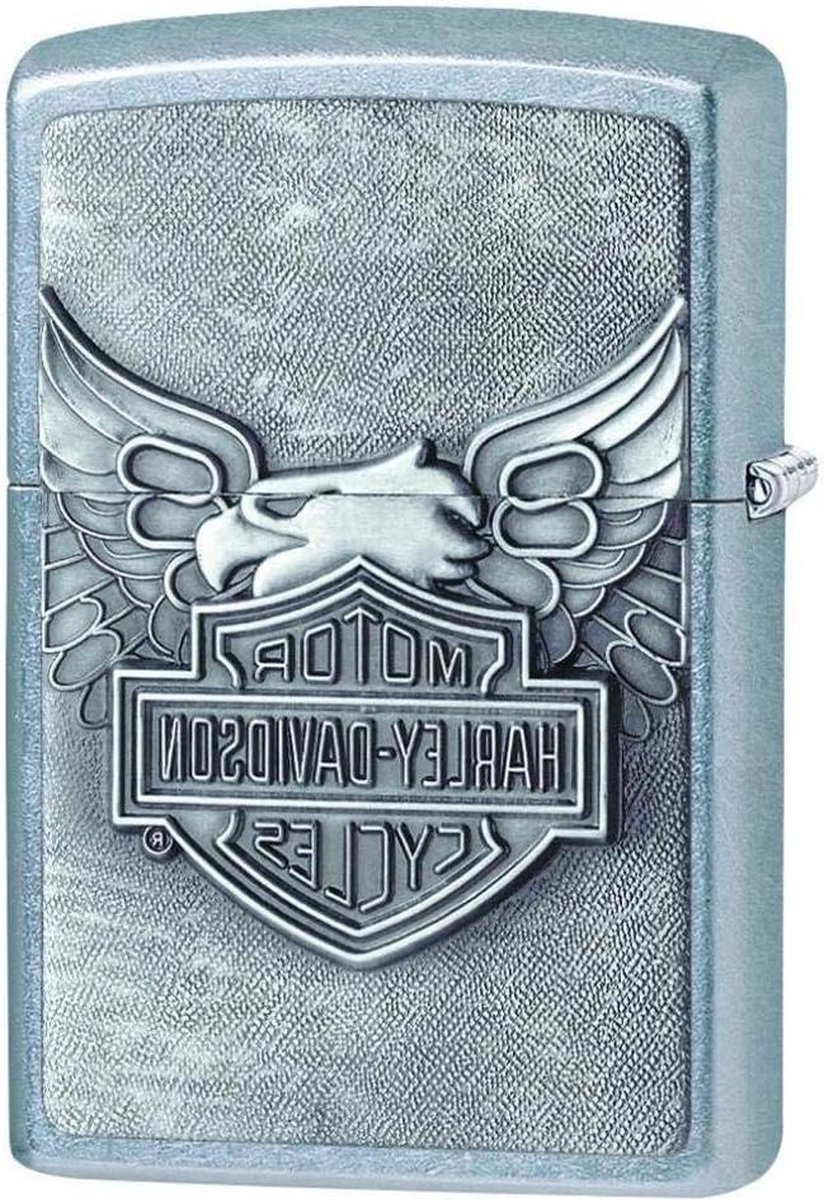 Goedkoopste Eagle Wings Pocket Aansteker - Met Harley-Davidson Logo