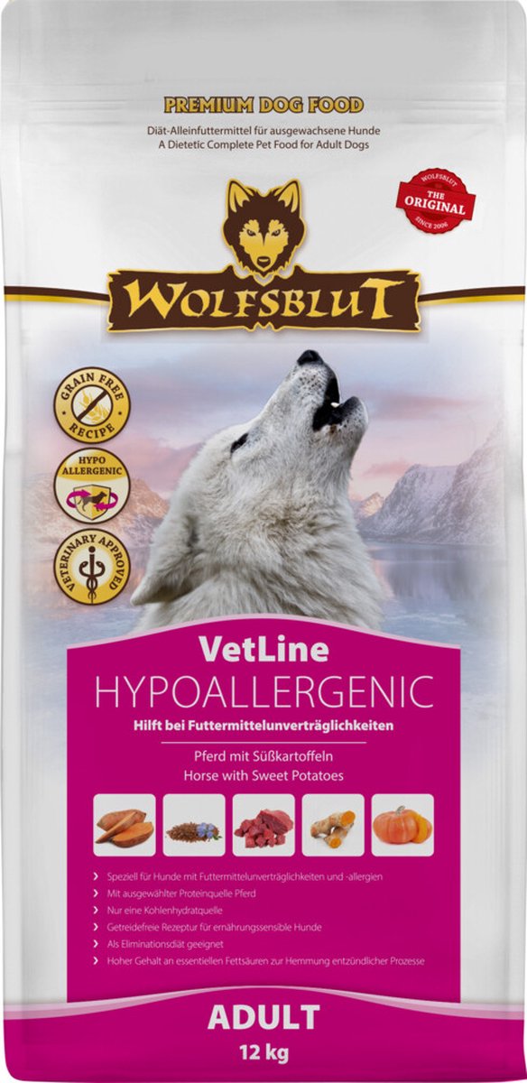 Wolfsblut Wolfsblut VetLine Hypoallergenic 12 kg