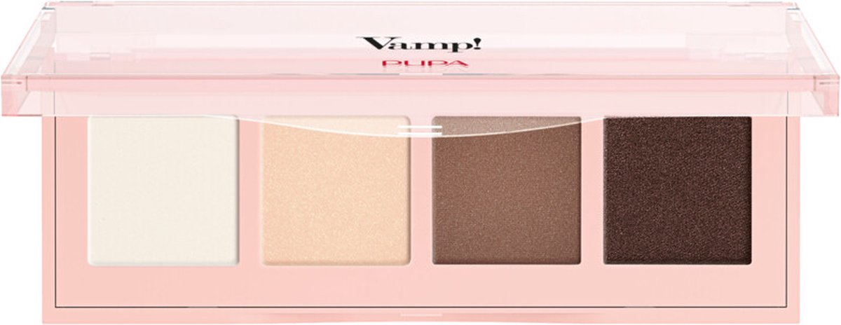 Goedkoopste PUPA Milano Vamp! 4 Oogschaduw Palette 001 Natural Matt 5,2 gr