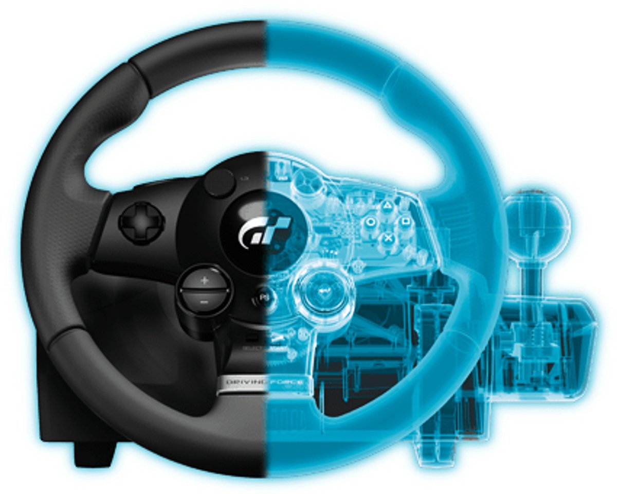 Logitech Driving Force GT - Racestuur + Versnellingspook - PS3 +