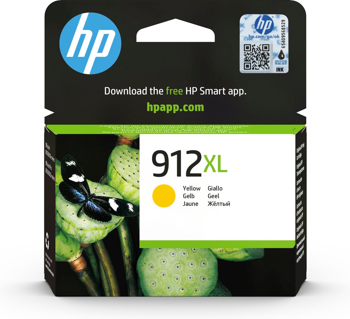 HP 912 XL - Inktcartridge - Geel