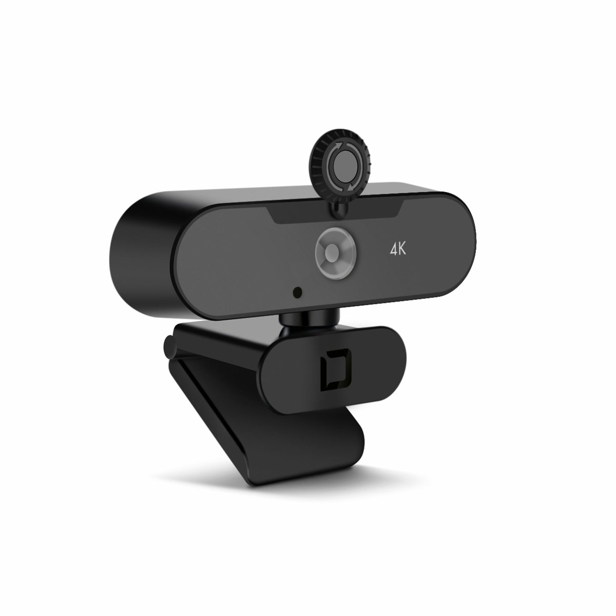 Dicota D31888 webcam 3840 x 2160 Pixels USB 2.0 Zwart