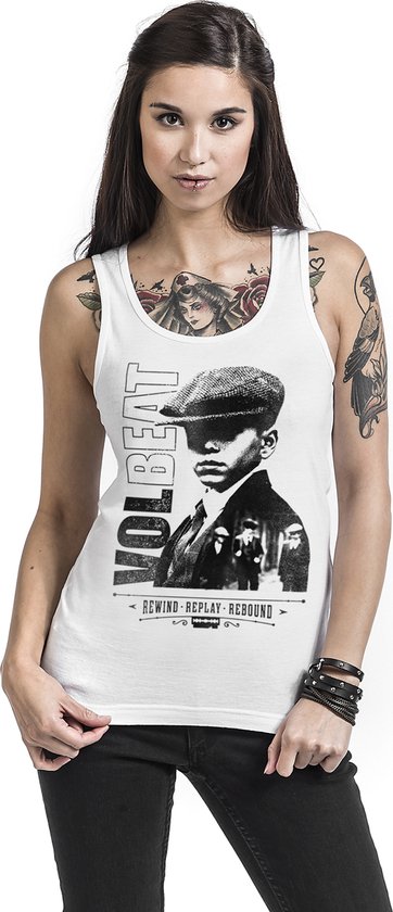 Haut Volbeat Bain Boys blanc en Katoen XXL - Produits dérivés, Groupes, Durabilité