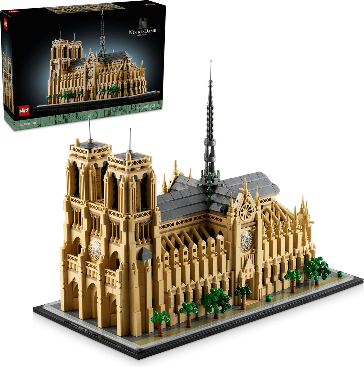 LEGO Architecture Notre-Dame van Parijs - 21061 — afbeelding 14