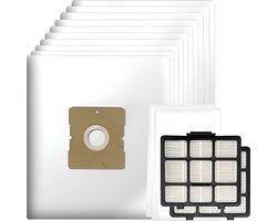 10x Stofzuigerzakken, 2x HEPA filter, 2x micro / motor filter geschikt voor Inventum ST306 ST307 ST308 stofzuigers - Vervanging stofzakken SZ300 21200900119, 21200900120 en 21200900010