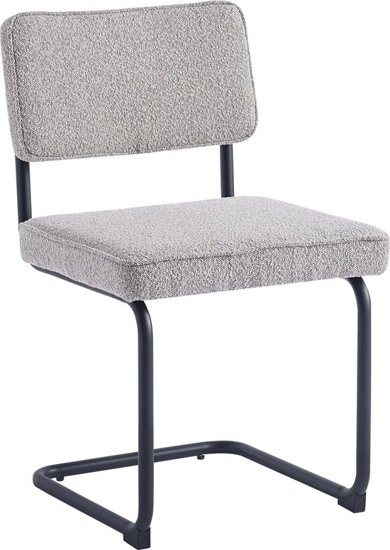 Eetkamerstoel Bauhaus Bouclé Taupe