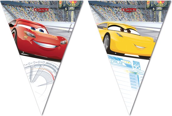 Cars 3 Garlands 2,3 mètres