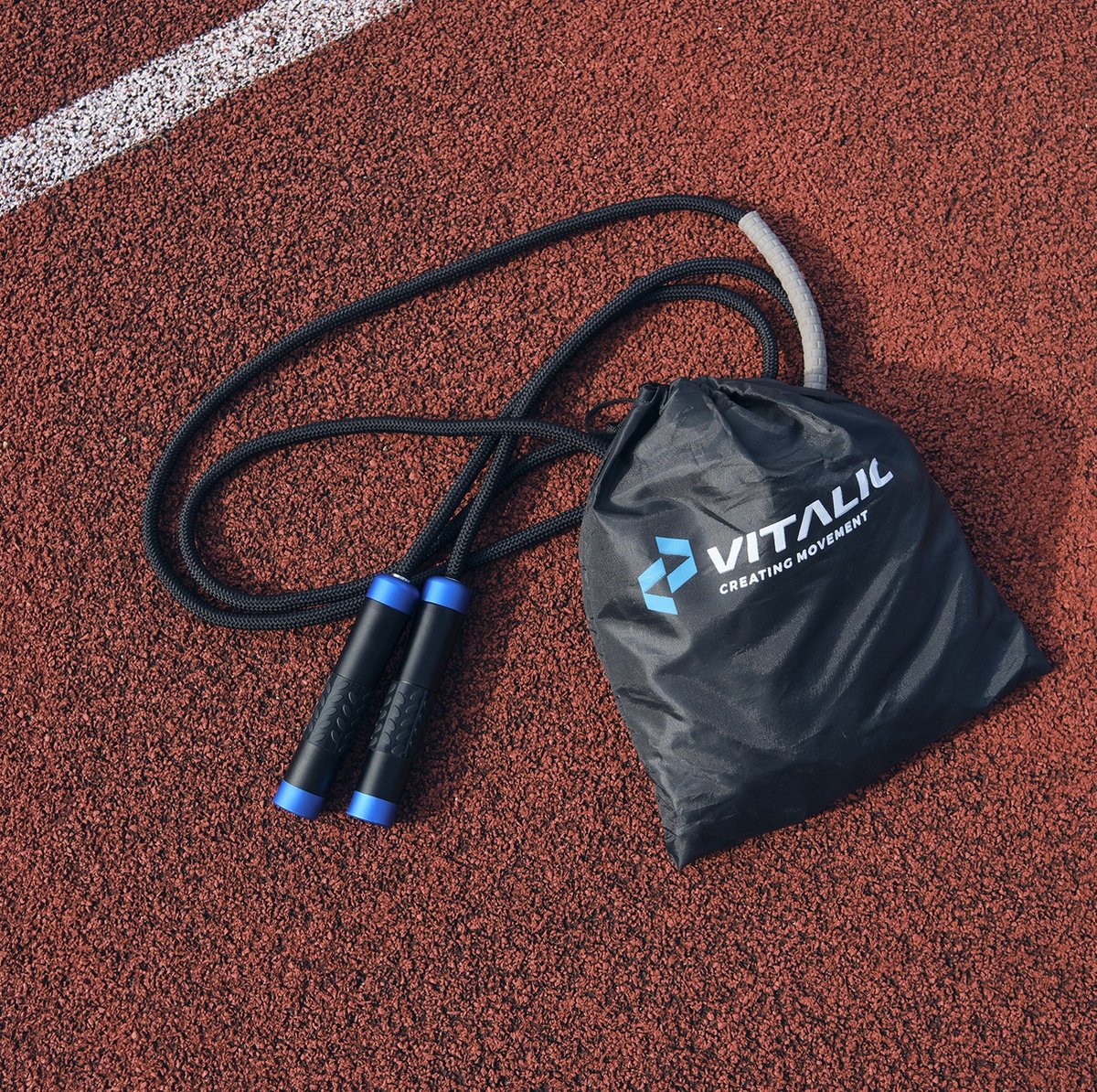 Extra Dik Jump rope - Incl trainingsschema (4 weken) - Speedrope Sport Springtouw voor Volwassenen & Kinderen INCL Online trainingsschema - Fitness Skipping rope | VITALIC — afbeelding 2