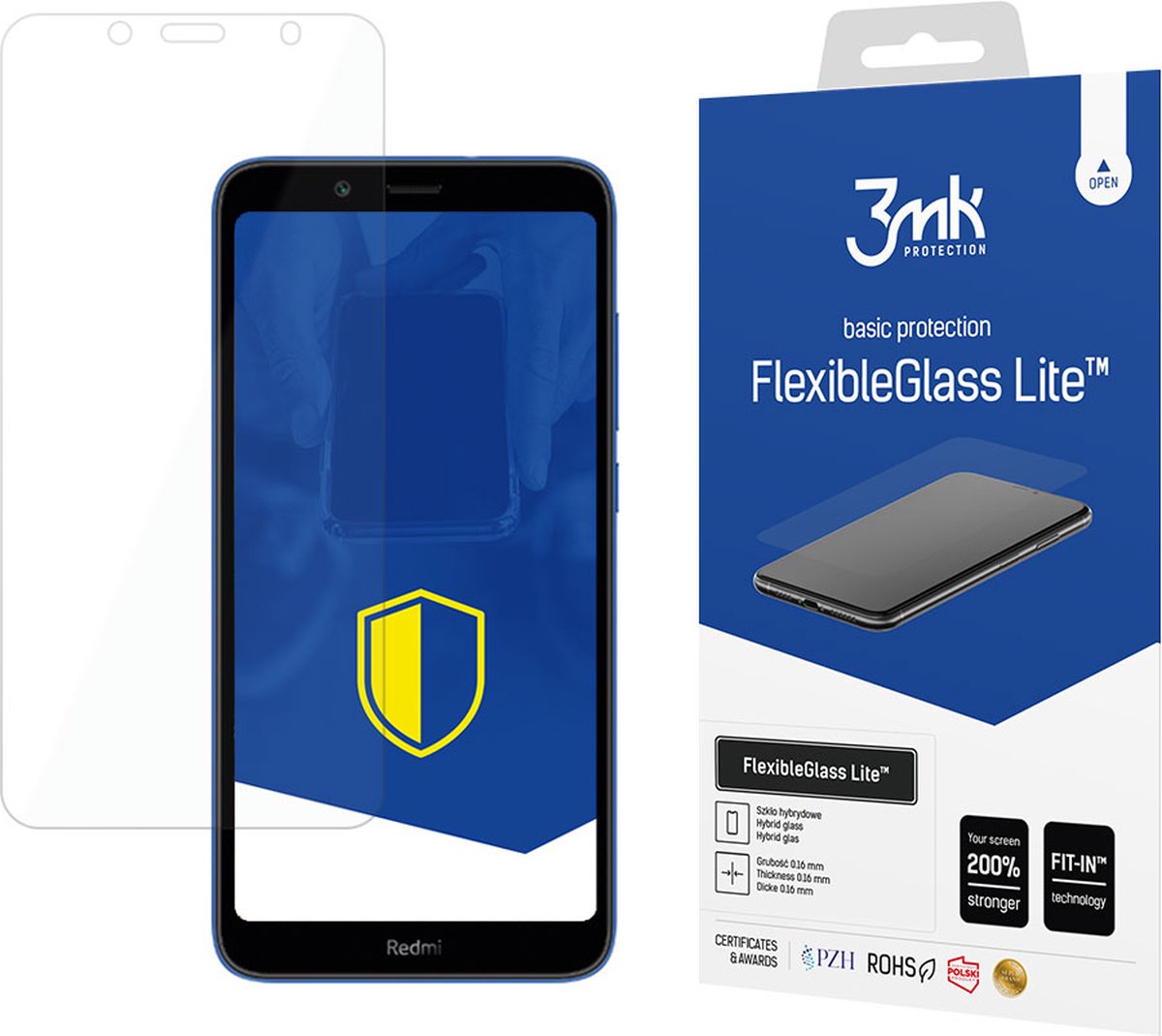 Xiaomi Redmi 7A - 3mk FlexibleGlass Lite