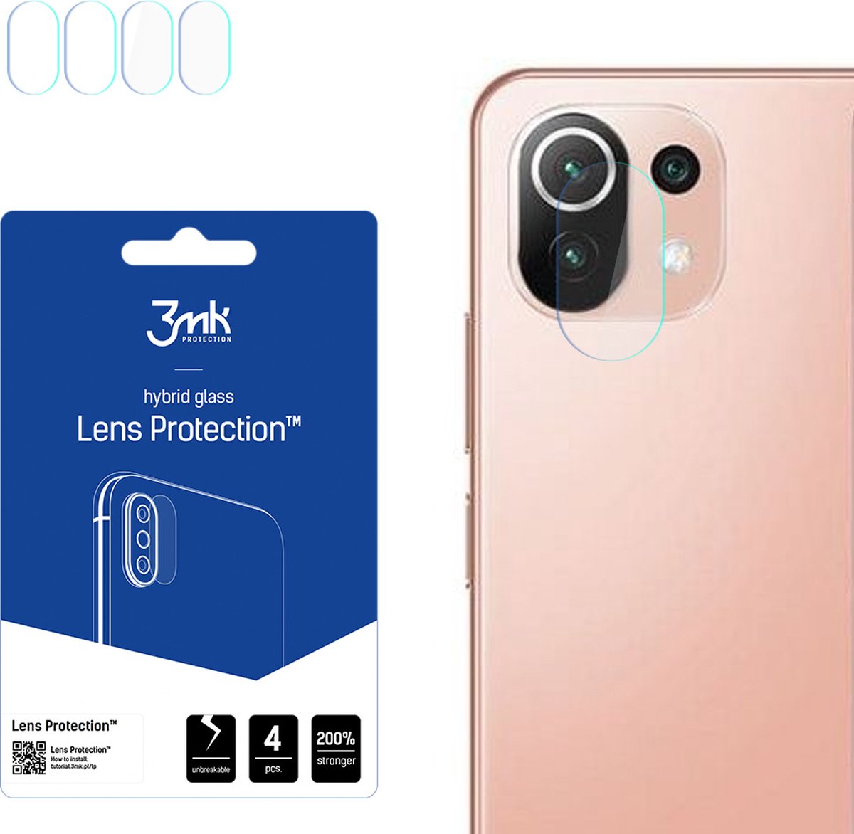 Xiaomi Mi 11 Youth Edition - 3mk Lens Protection