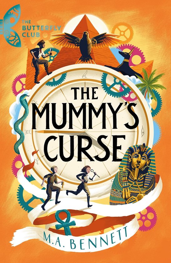 The Butterfly Club-The Butterfly Club: The Mummy's Curse - cover