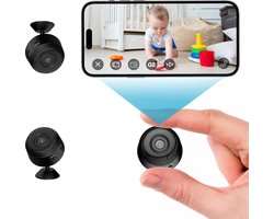 1080P WiFi Spy Mini Camera met bewegingsdetectie - Nanny Cam voor Home Security Monitoring - Nachtzicht - Real-Time Record - Cloud & APP-bediening Spy Camera