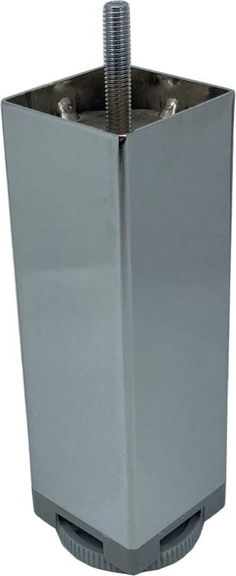 Set stalen tafelpoten wit vierkant 10 bij 10 cm en hoogte 72 cm (koker 10 x 10 cm) (4 stuks) kopen