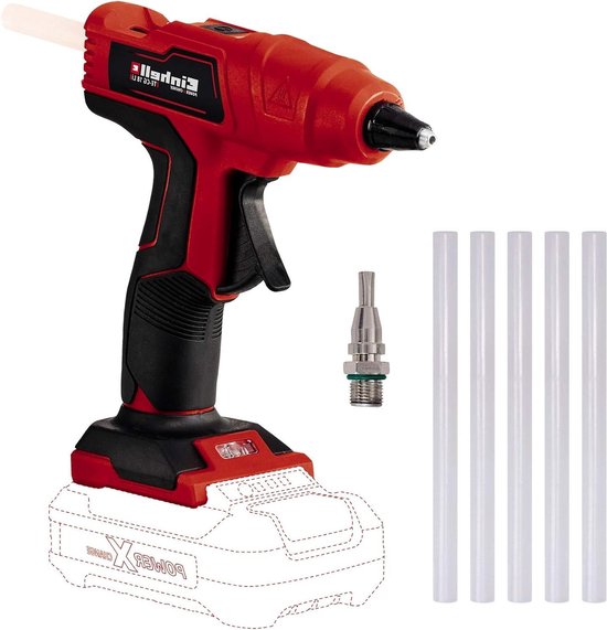 Einhell TE-CG accu lijmpistool 18V Li-ion
