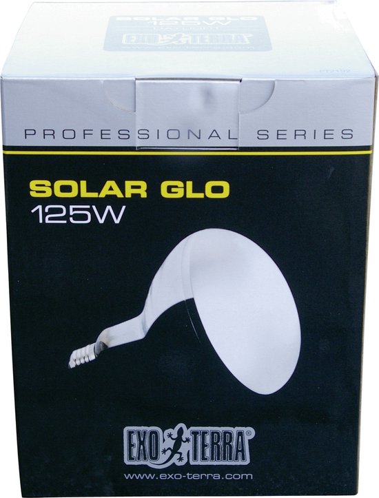 Exo Terra Solar Glo, Sonnenlicht simulierende Lampe, 80W, Fassung E27, 1 Stück