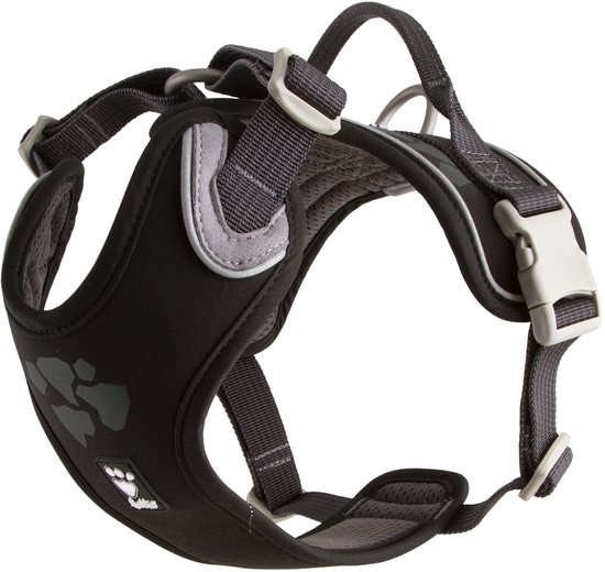 Hurtta weekend warrior harness zwart Maat - 60-80