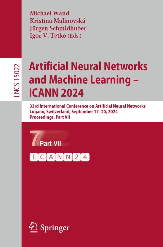 Lecture Notes in Computer Science15022- Artificial Neural Ne ... - cover