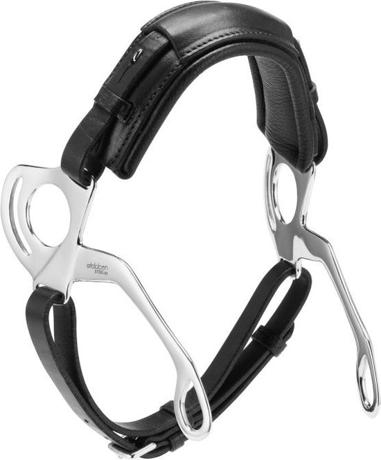 Nez De Corde Hackamore En Acier Inoxydable - Taille 5, Neuf Sous Garantie 2 Ans