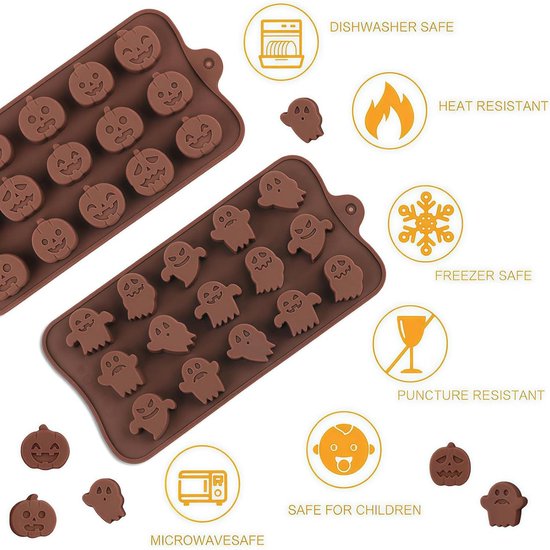 Chocoladevorm van siliconen, 6 stuks, bonbonvorm, siliconen, anti-aanbaklaag, siliconen chocoladevormen, 3D-chocoladevorm voor het bakken van chocolade, snoep, ijsblokjes Chocoladevorm van siliconen, 6 stuks, bonbonvorm, siliconen, anti-aanbaklaag, siliconen chocoladevormen, 3D-chocoladevorm voor het bakken van chocolade, snoep, ijsblokjes