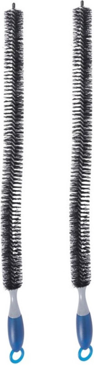 Goedkoopste 2x Radiator reiniging schoonmaak borstels 77 cm