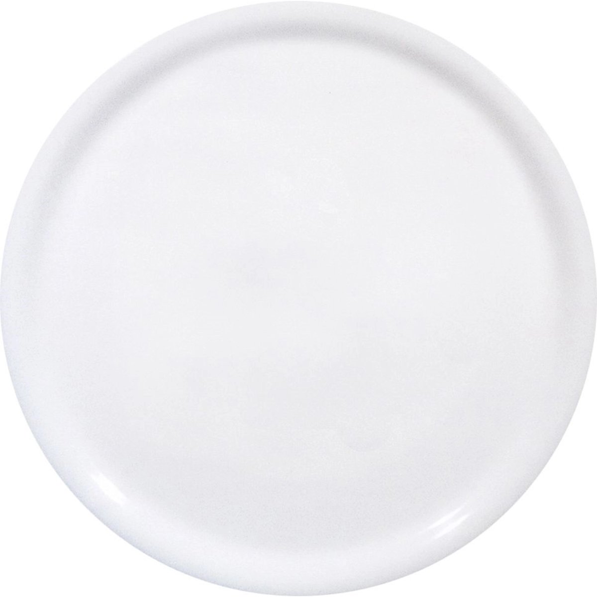 HENDI Pizzabord – Geglazuurd Porselein – Vaatwasmachinebestendig – Ø280mm – Wit