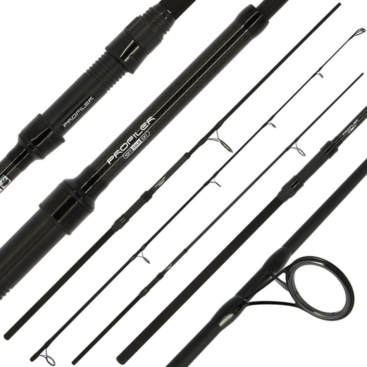 NGT Profiler Extender Carp Rod - 10ft, 2pc, 3.5lb with Telescopic First Section | Karperhengel