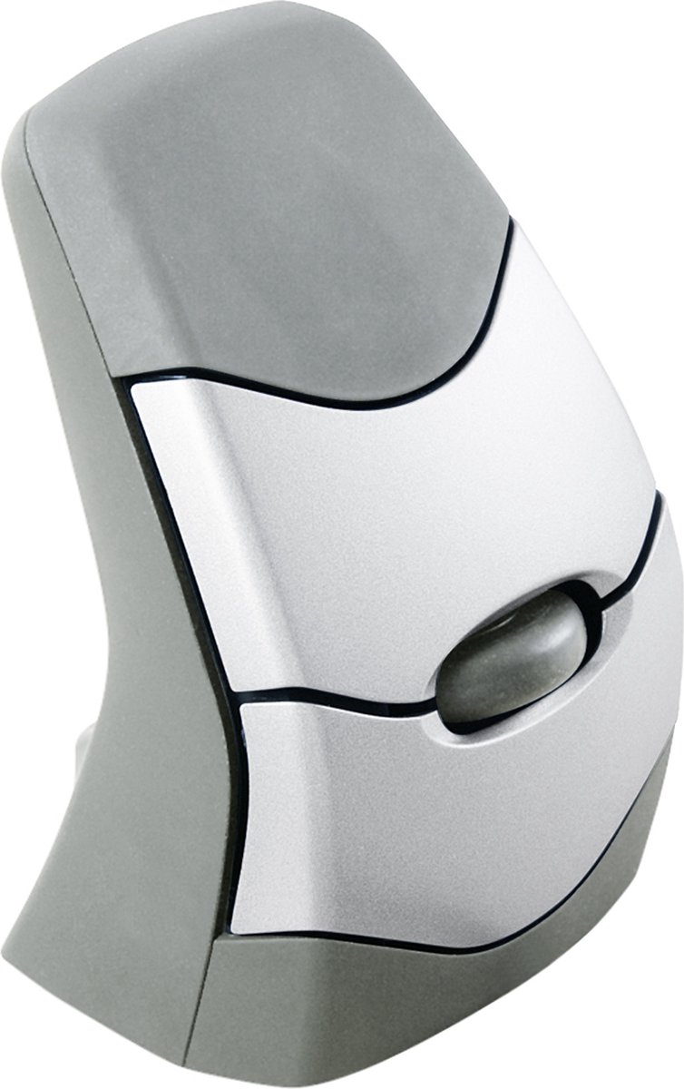 BakkerElkhuizen DXT Precision Mouse Grijs - Optisch
