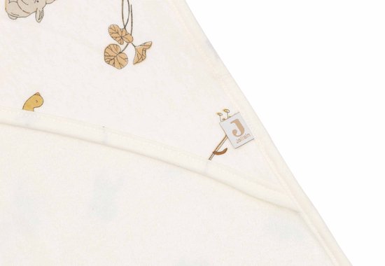 Jollein - Badcape 75x75cm - Baby Handdoek met Badcape, Omslagdoek, Badponcho - Riverside van Jollein — afbeelding 3