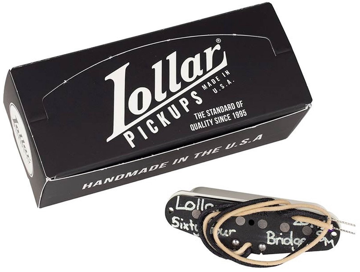 Lollar Sixty Four Brug Pickup - Enkele Spoel met Platte Polen
