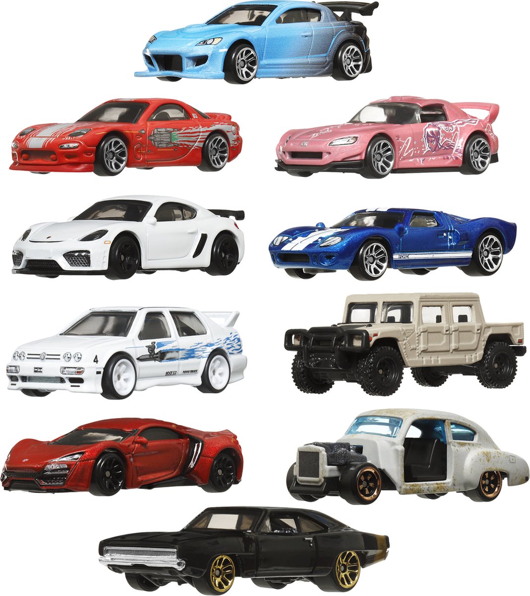 Hot Wheels Fast & Furious HVX27 speelgoedvoertuig